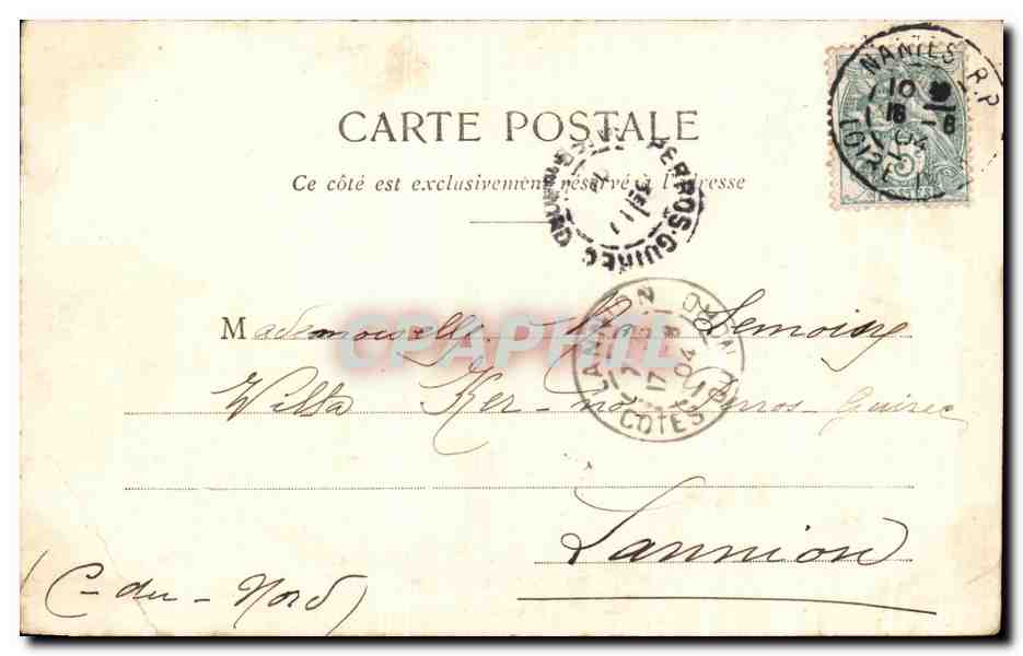 CPA Fantaisie Enfant Petites bonnes soeurs Fervente priere  — Rückseite