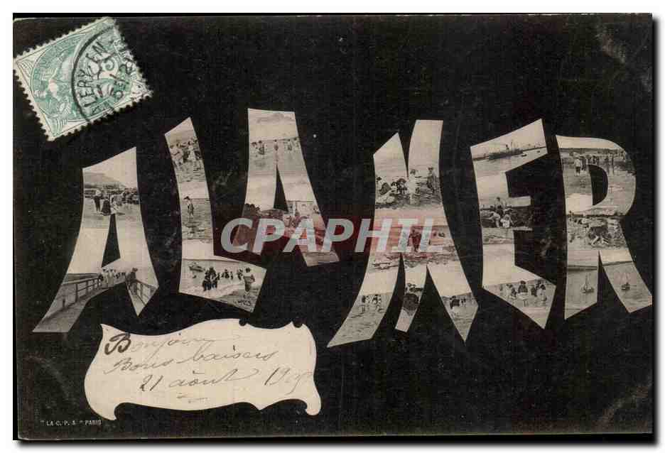 CPA Fantaisie A la mer 