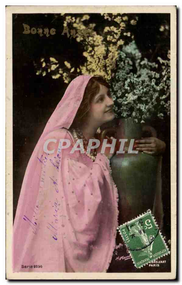 CPA Fantaisie Femme 