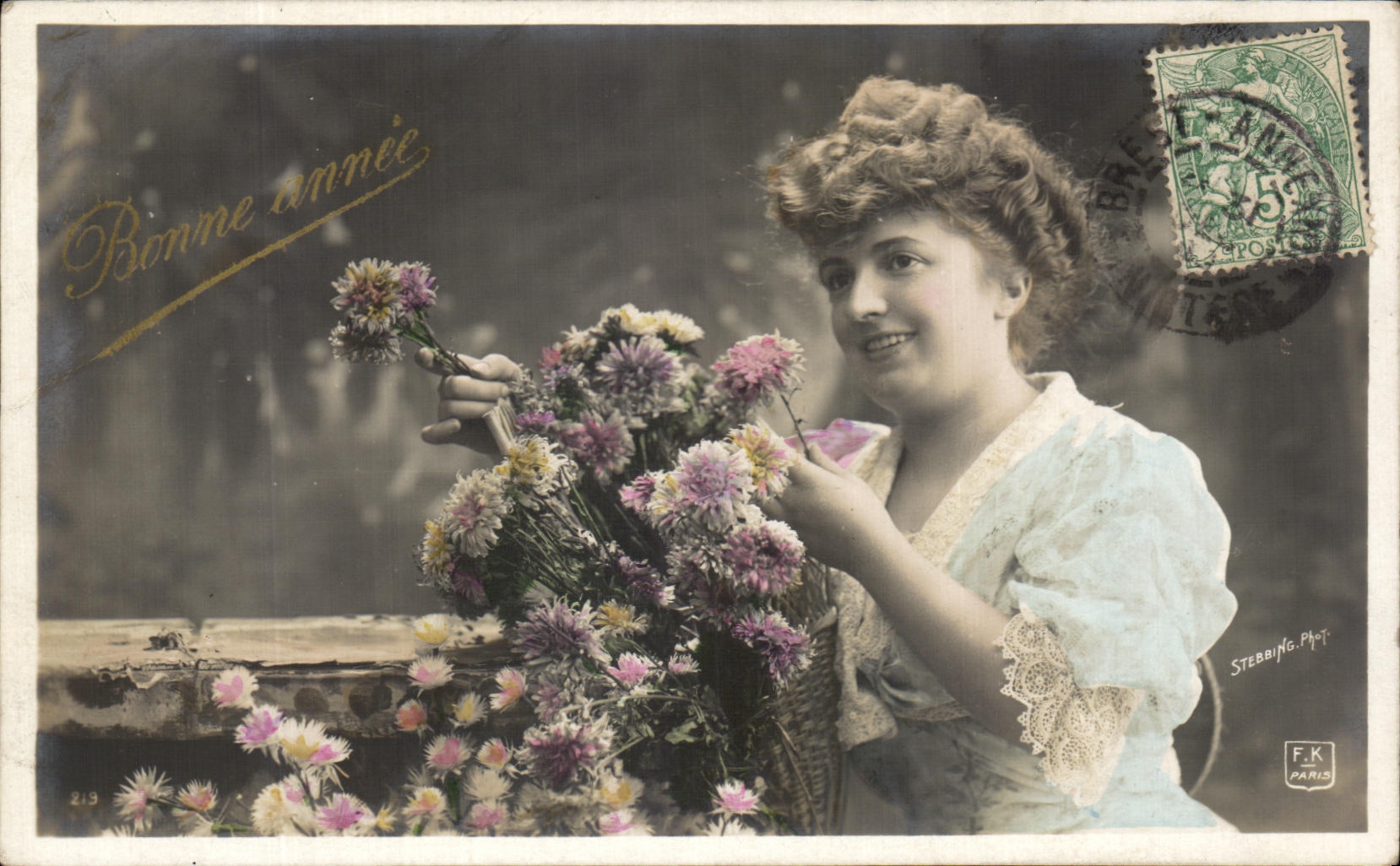 CPA Fantaisie Femme 