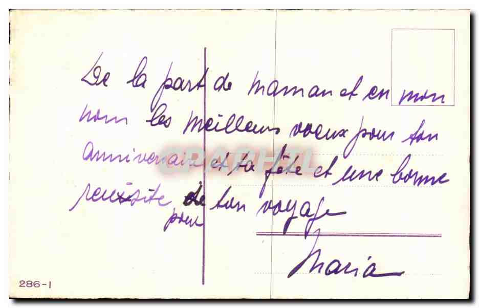 CPA Fantaisie Enfant Chat et chien  — Rückseite