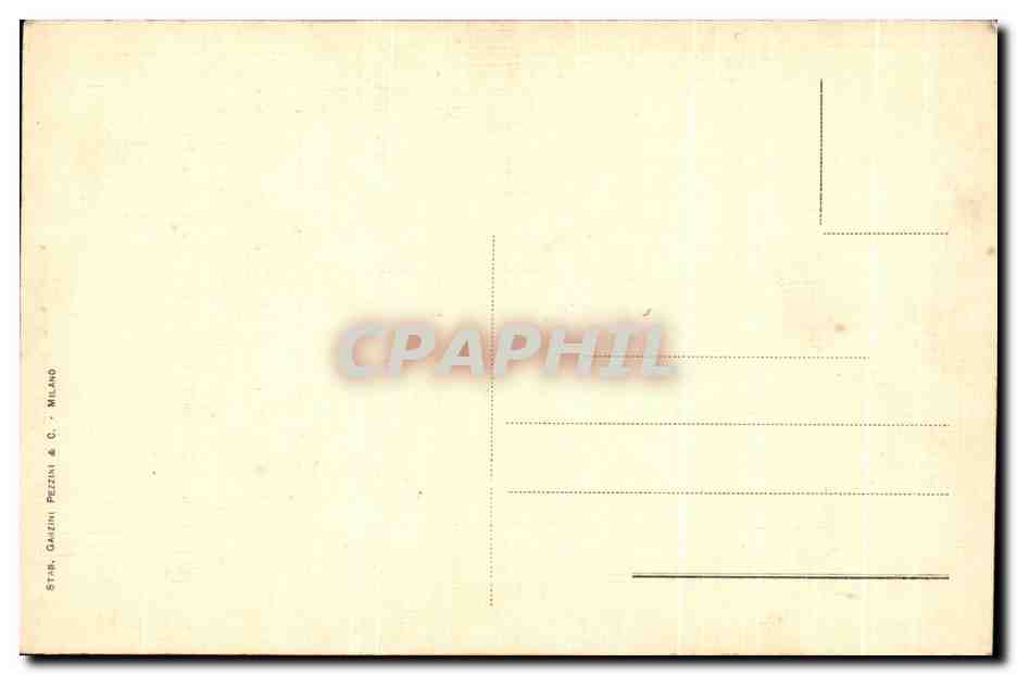 CPA Fantaisie Christ Napoleon  — Rückseite