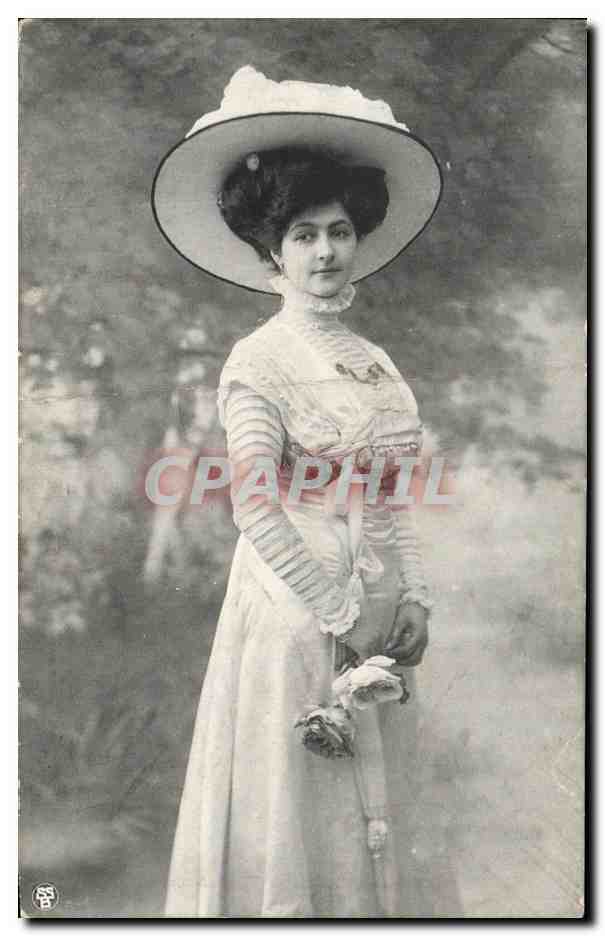 CPA Fantaisie Femme