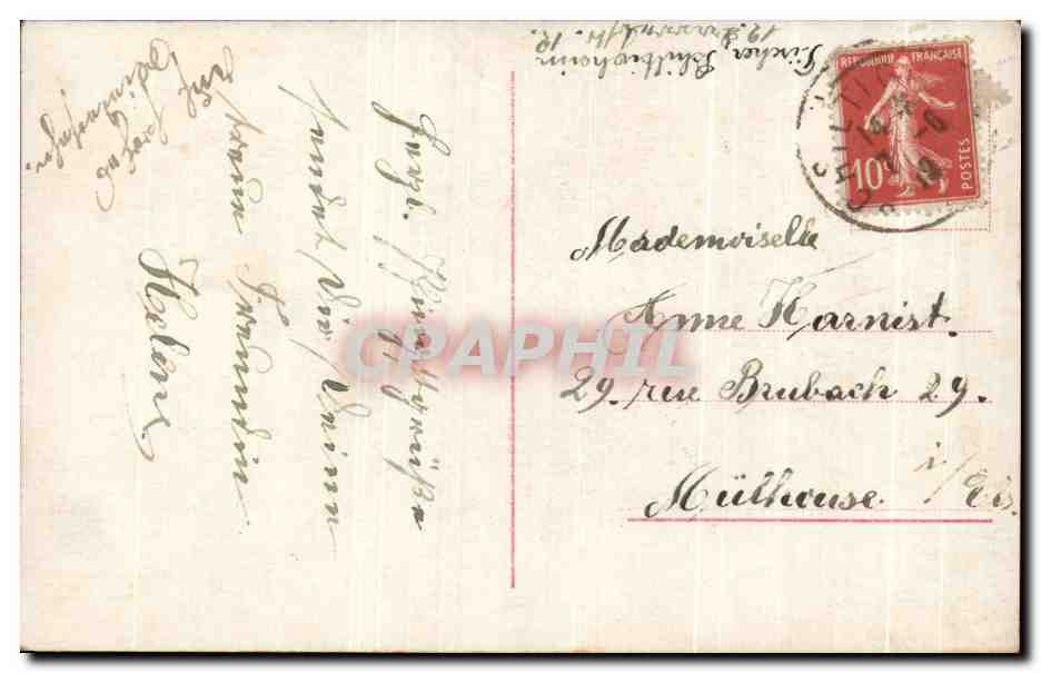 CPA Fantaisie Enfant — Verso