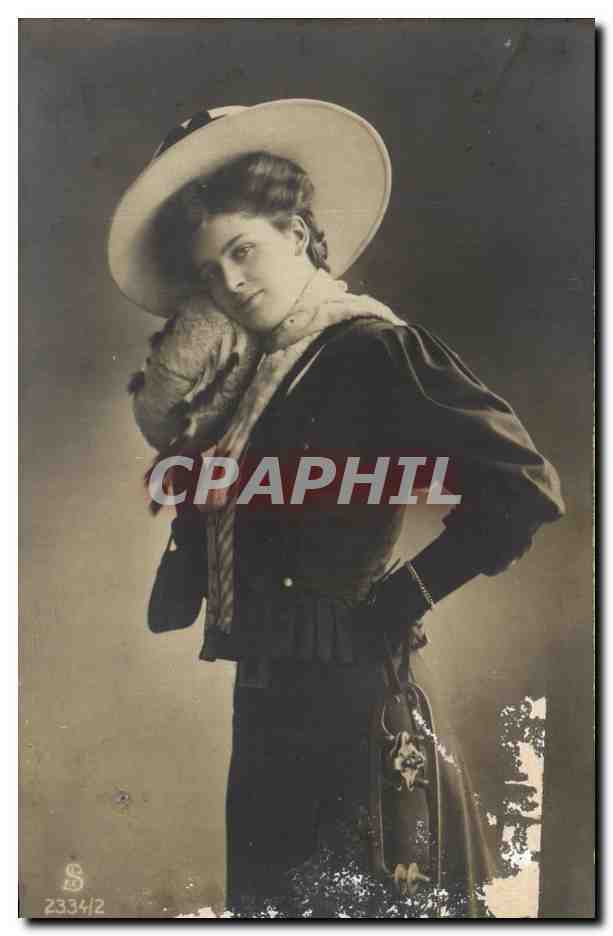 CPA Fantaisie Femme 