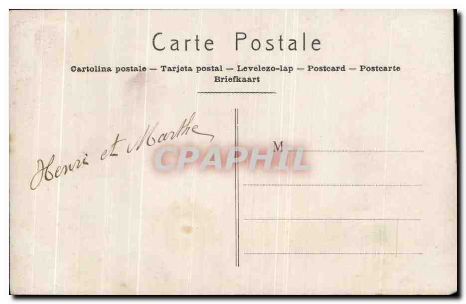 CPA Fantaisie Enfant — Rückseite
