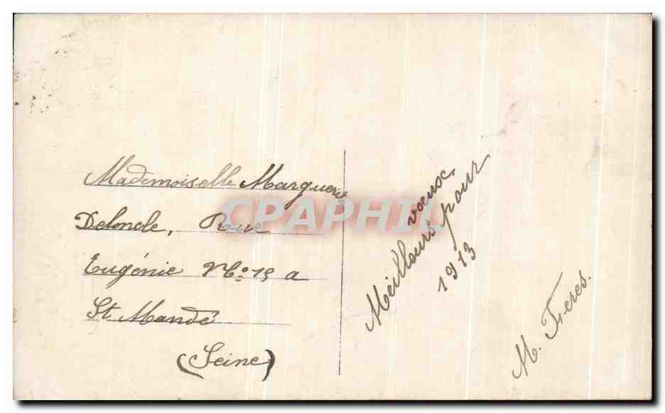 CPA Fantaisie Enfant — Rückseite
