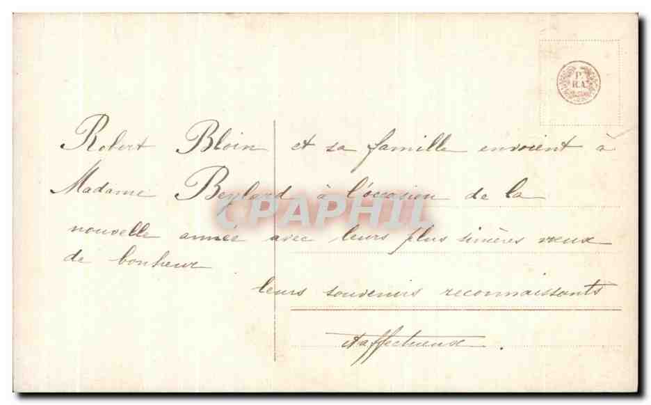 CPA Fantaisie Enfant — Verso