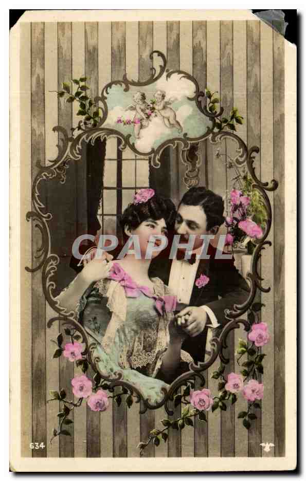 CPA Fantaisie Femme