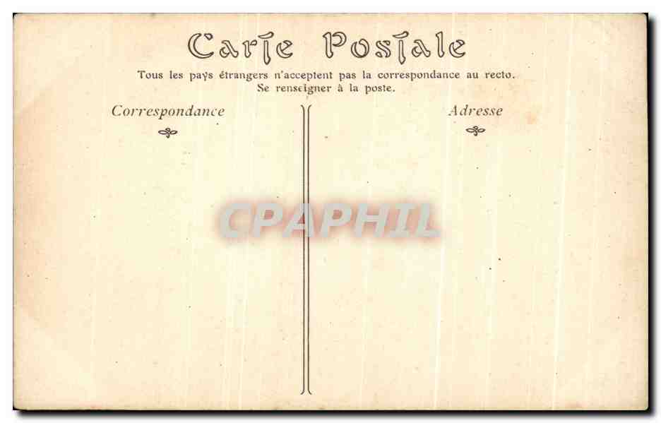 CPA Fantaisie Musee du Louvre Troyon La gardeuse de dindons  — Verso