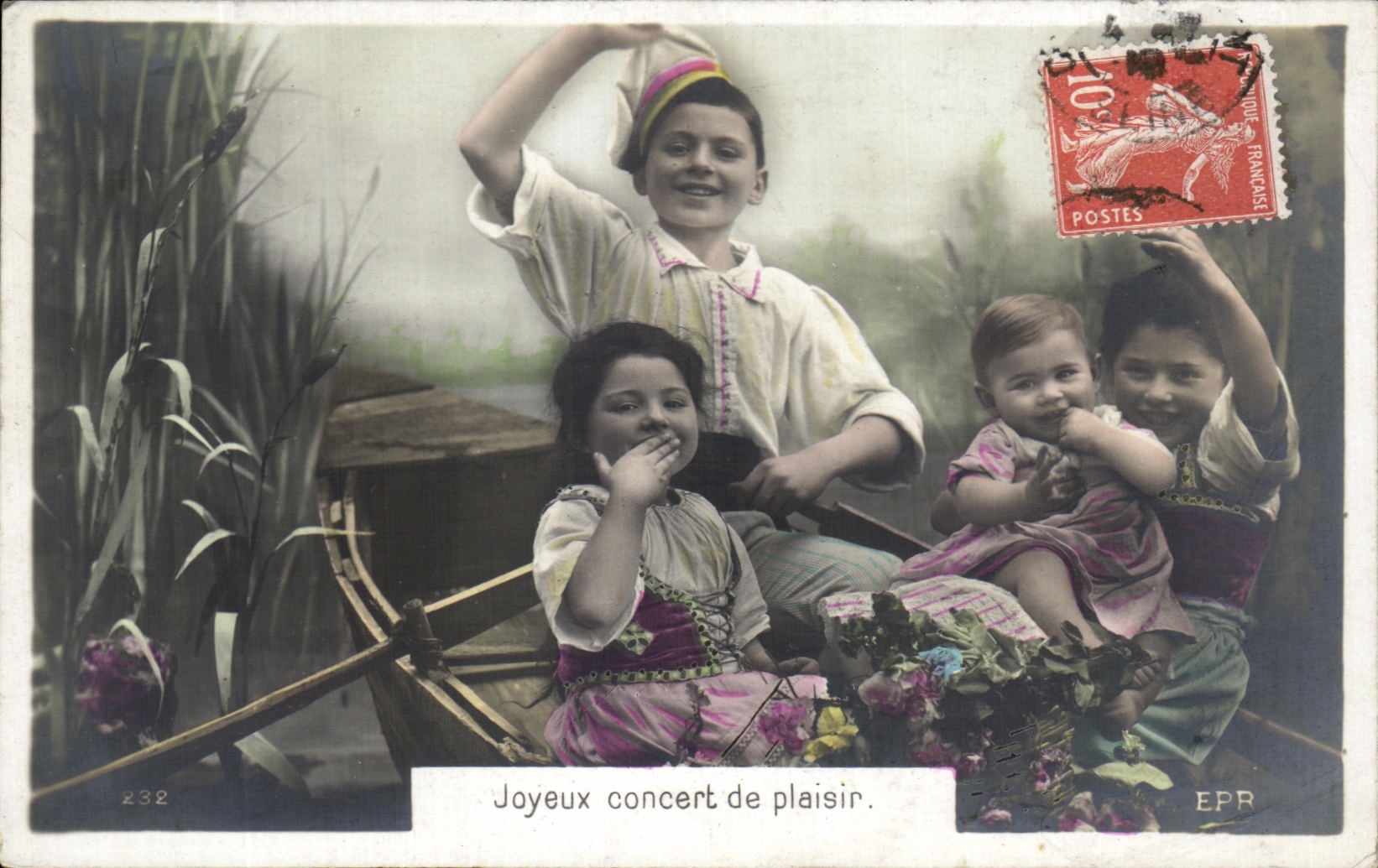 CPA Fantaisie Enfants