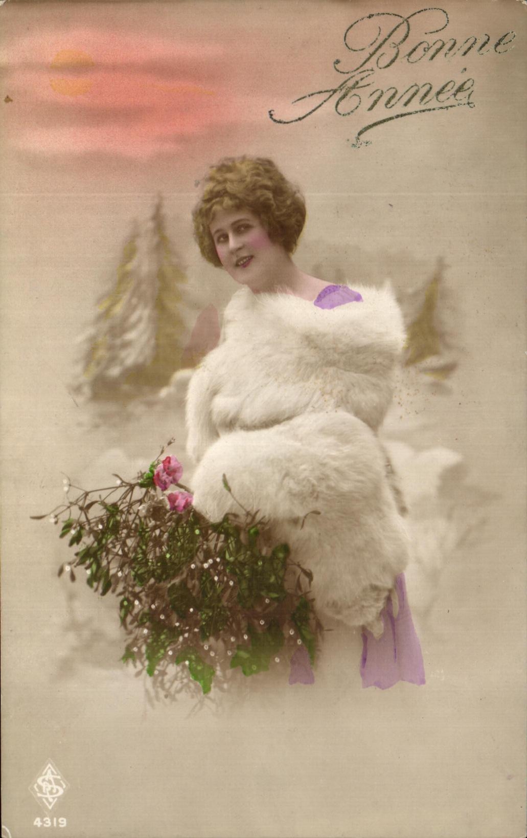 CPA Fantaisie Femme 