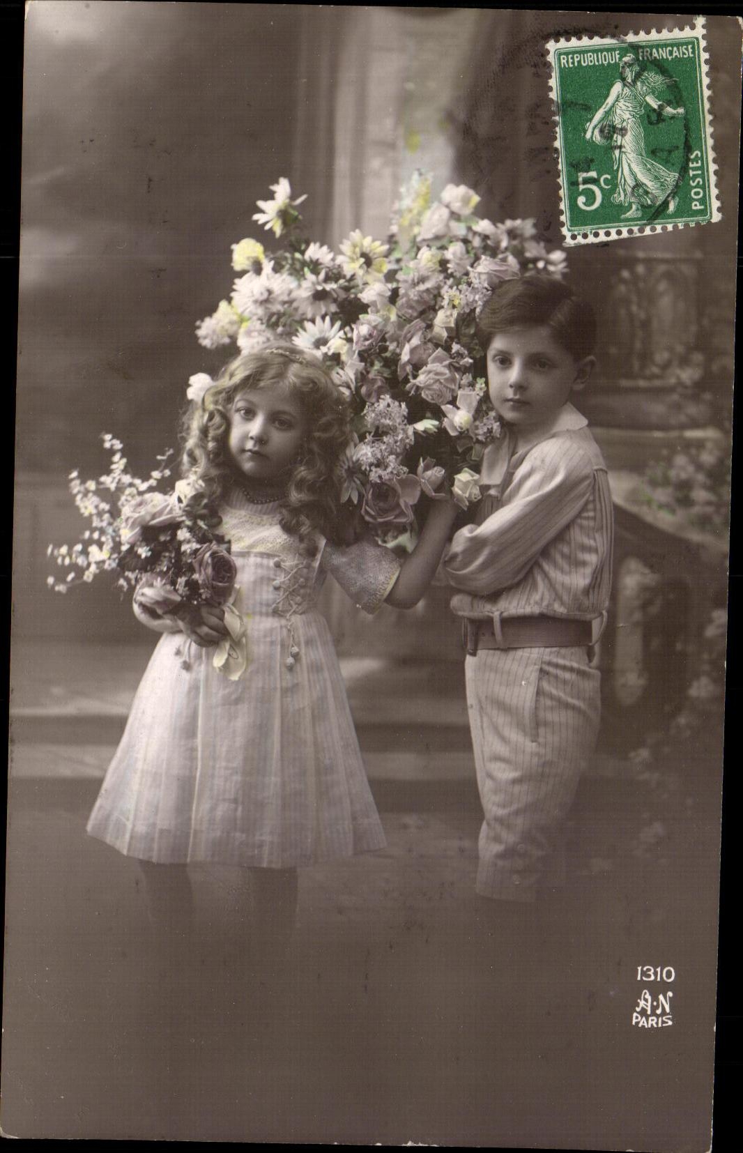 CPA Fantaisie Enfants