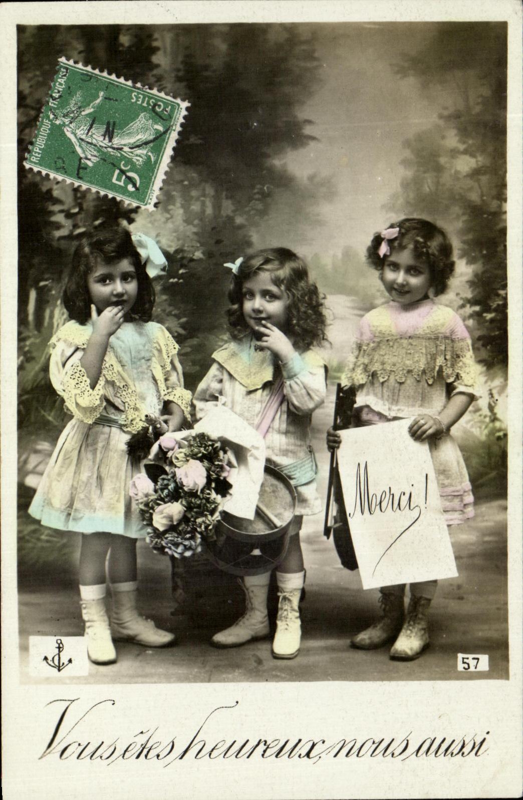 CPA Fantaisie Enfants