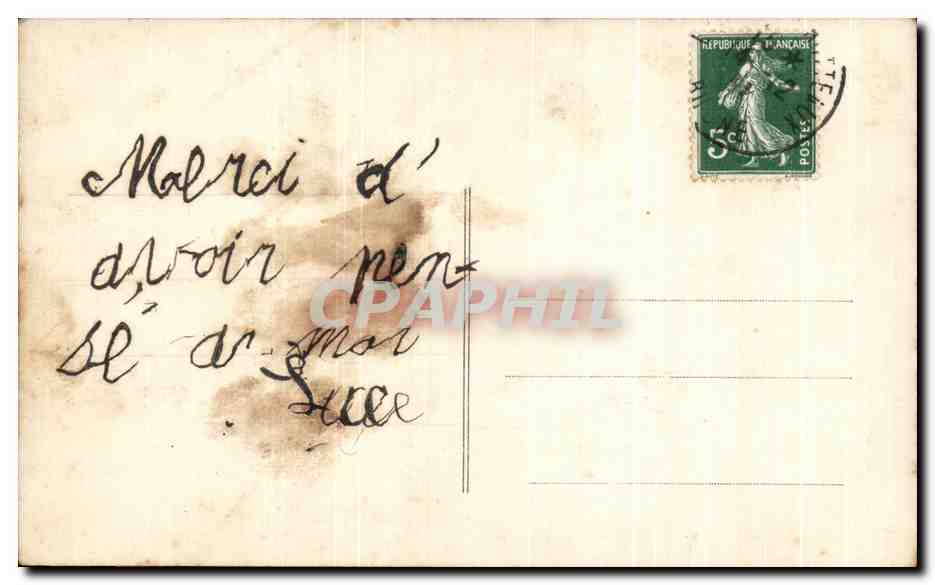 CPA Fantaisie Enfant — Rückseite
