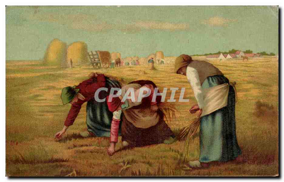 CPA Glaneuses Millet 