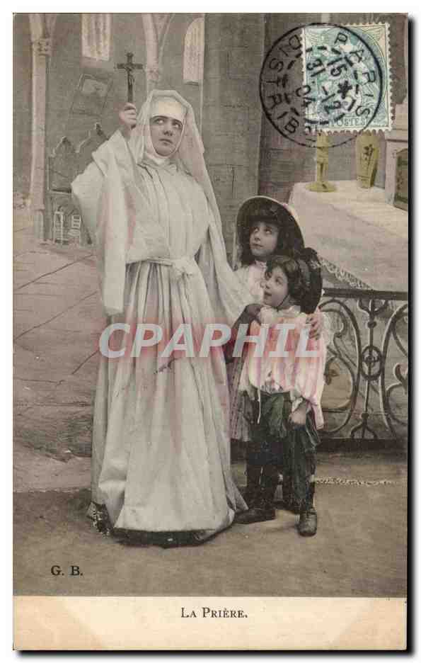 Sujet religieux — La Prière — G.B.