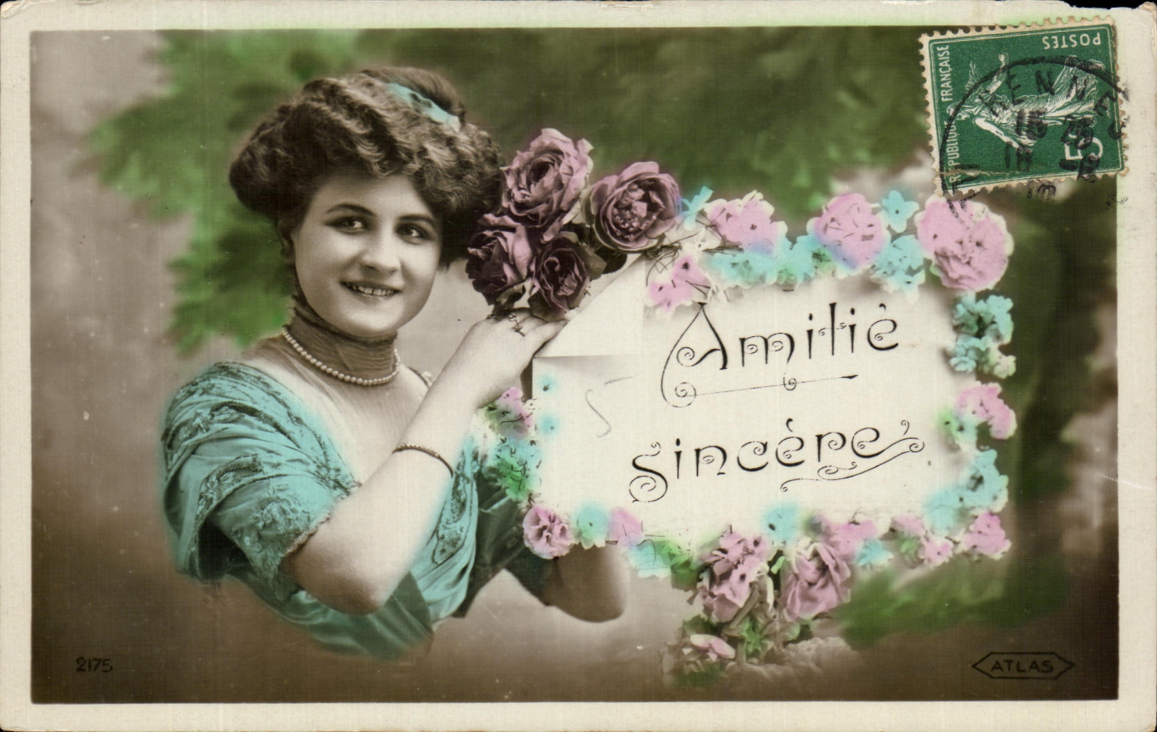 CPA Fantaisie Femme 