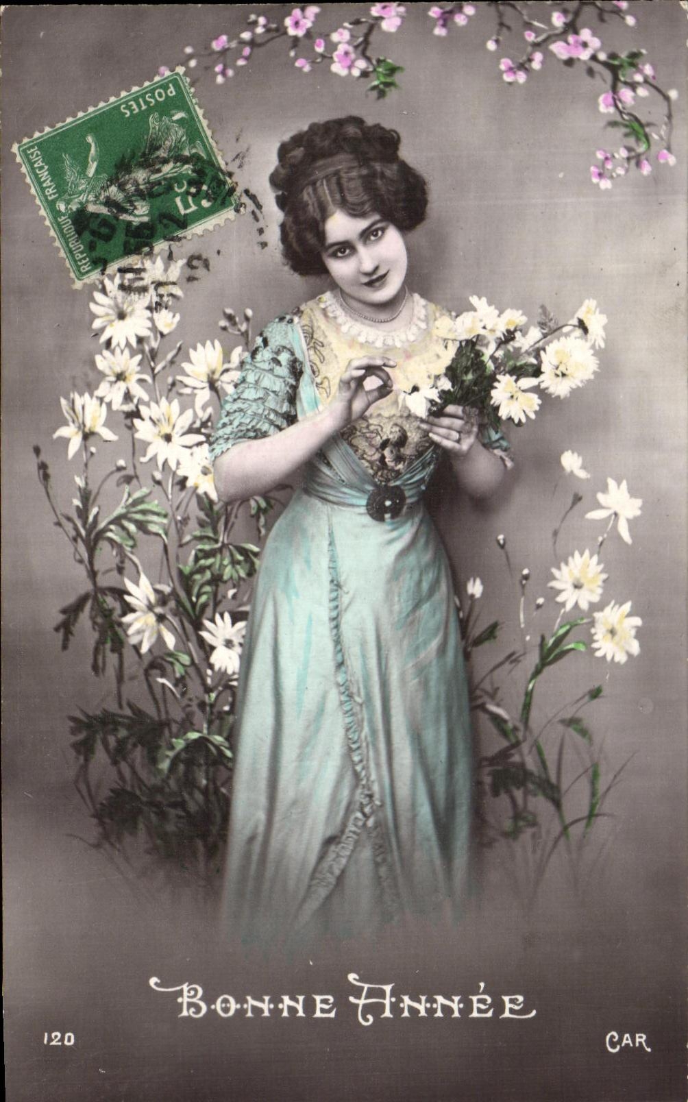 CPA Fantaisie Femme 