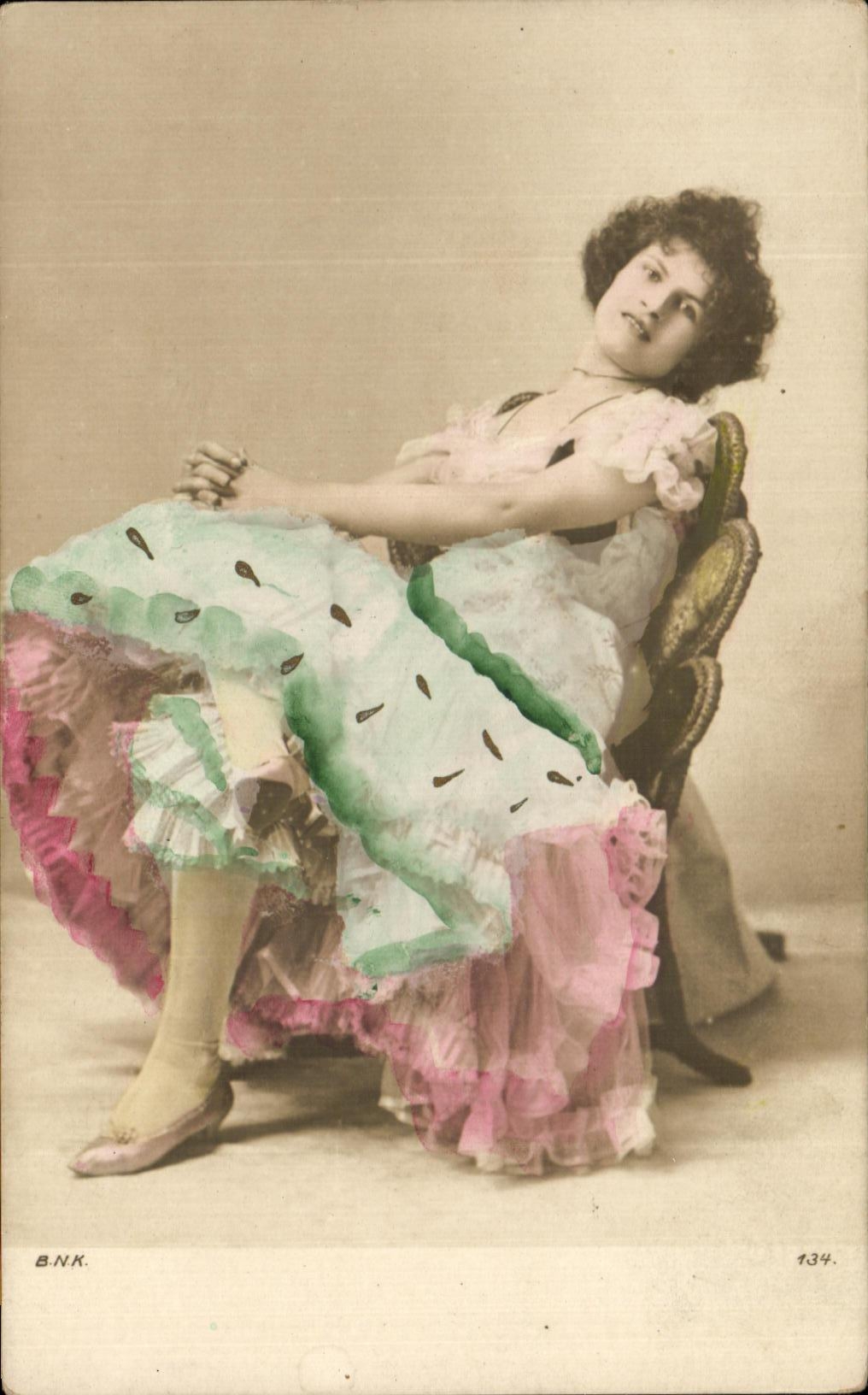 CPA Fantaisie Femme 