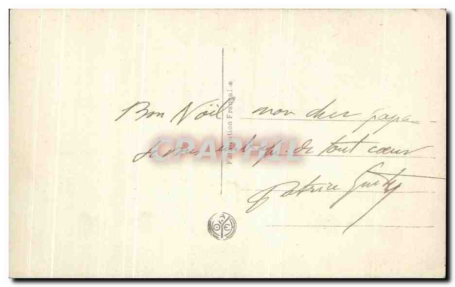 CPA Fantaisie Enfant Ange Noel  — Rückseite
