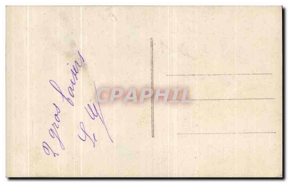 CPA Fantaisie Enfant — Verso