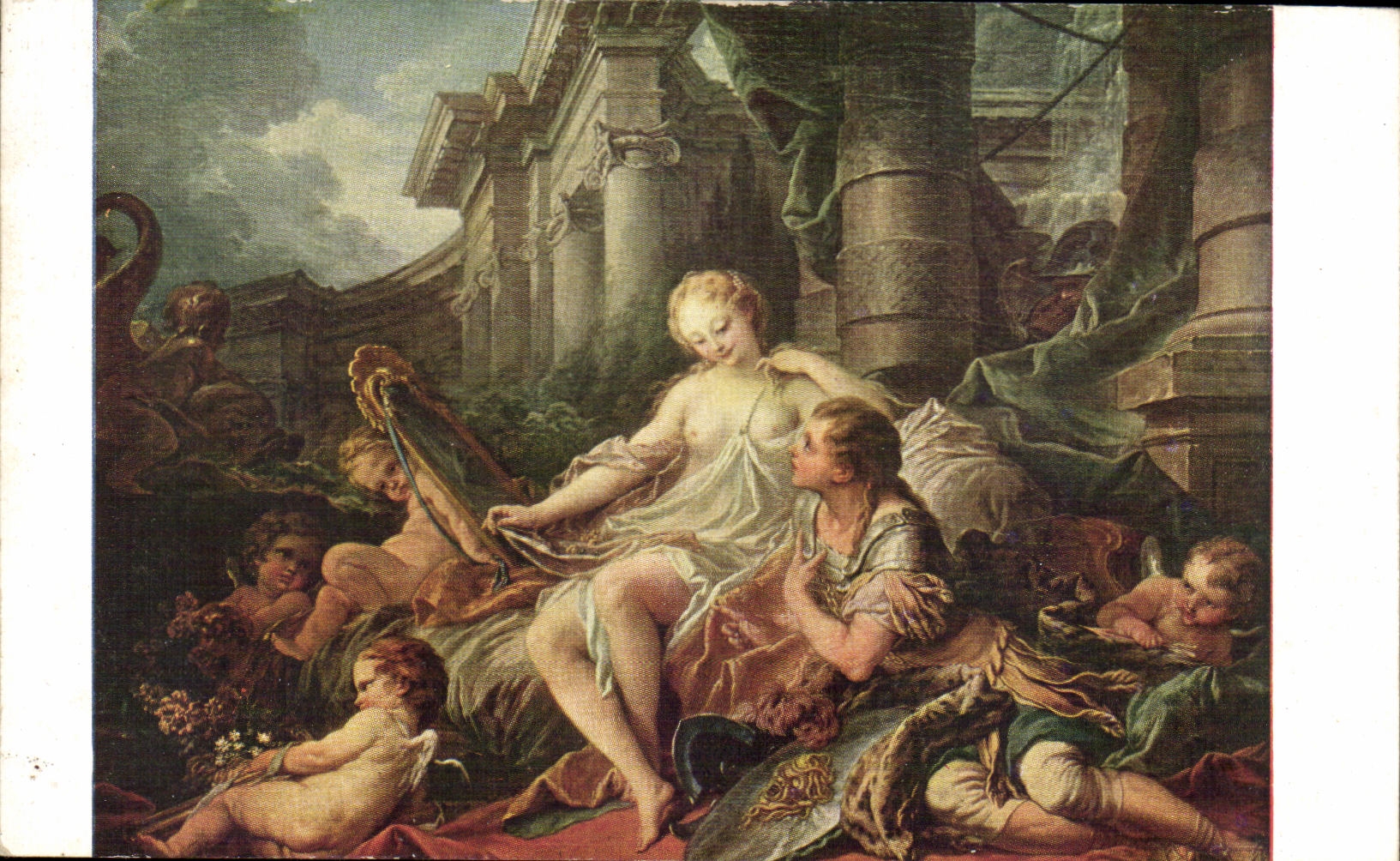CPA Francois Boucher Renaud et Armide 