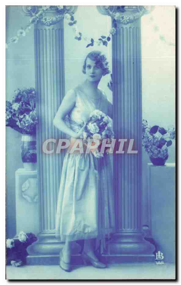 CPA Fantaisie Femme 