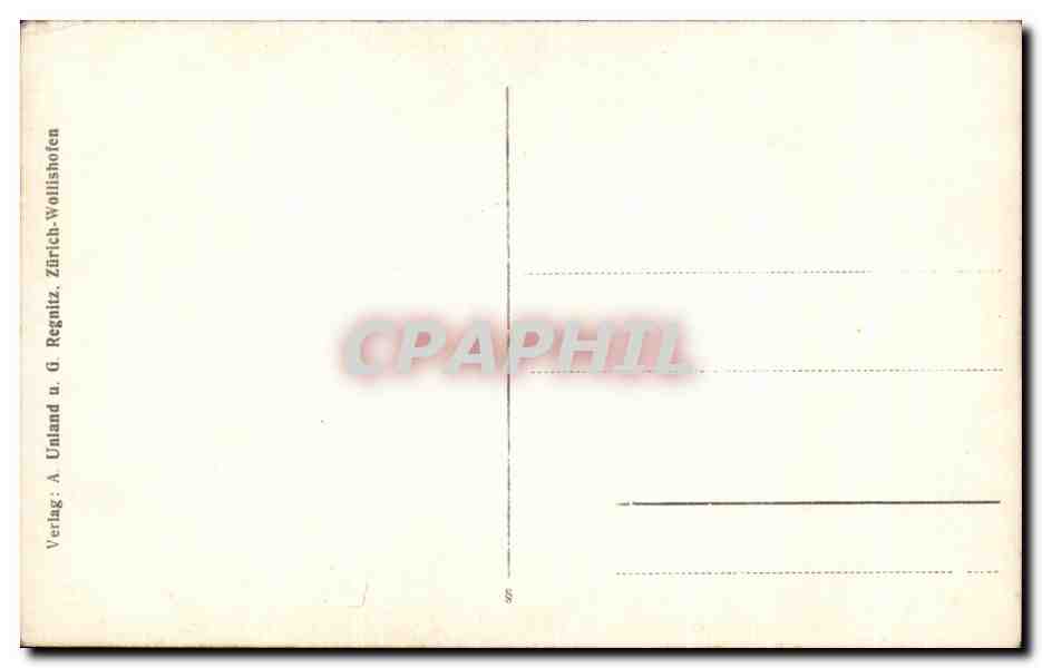 CARTE PHOTO Maison bourgeoise — Rückseite