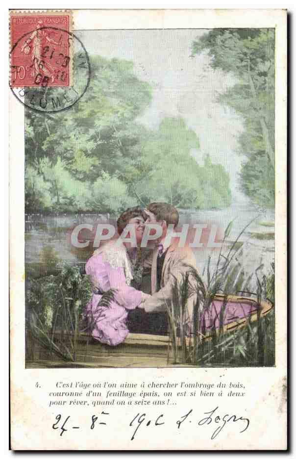CPA Fantaisie Femme 