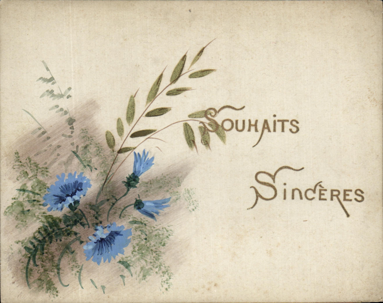 CPA Fantaisie Fleurs 