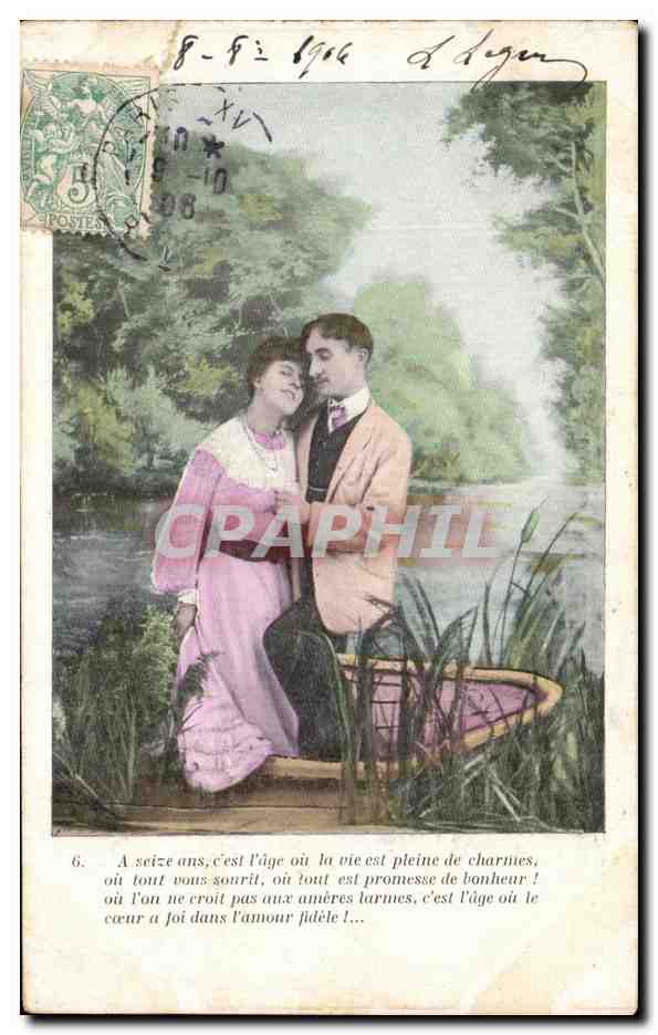 CPA Fantaisie Femme 
