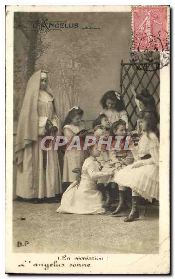 CPA Fantaisie Enfants Angelus