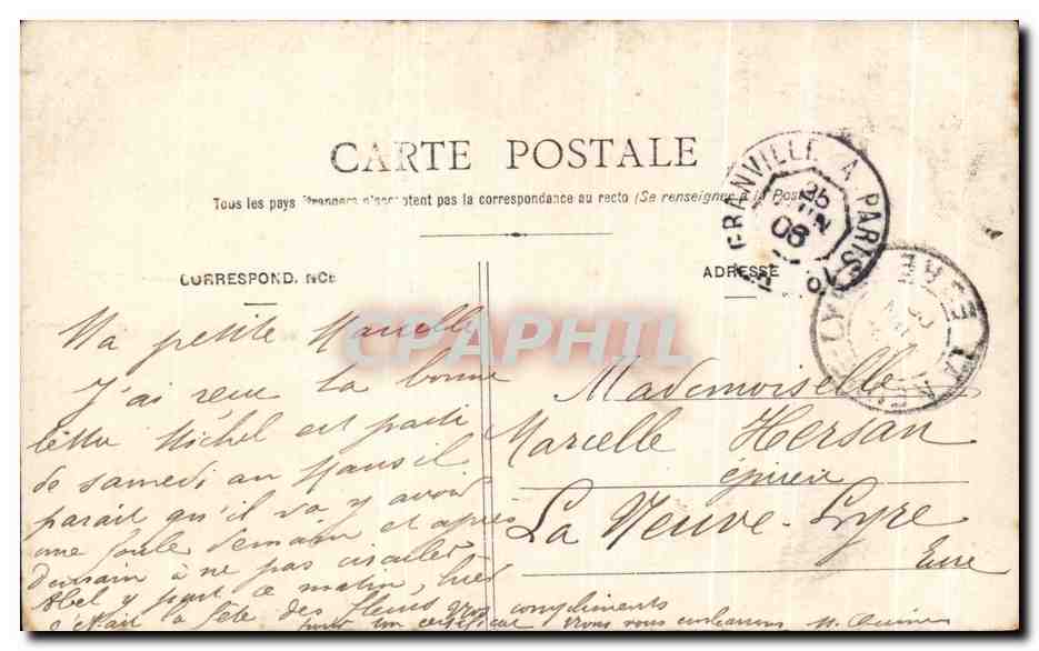 CPA Fantaisie Enfants Angelus — Verso