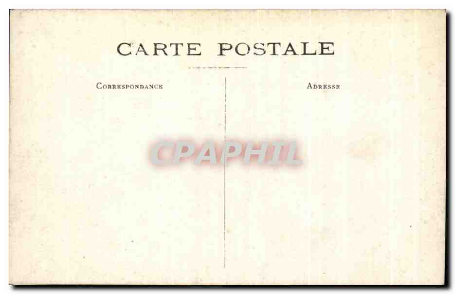 CARTE PHOTO Hommes Folklore  — Rückseite