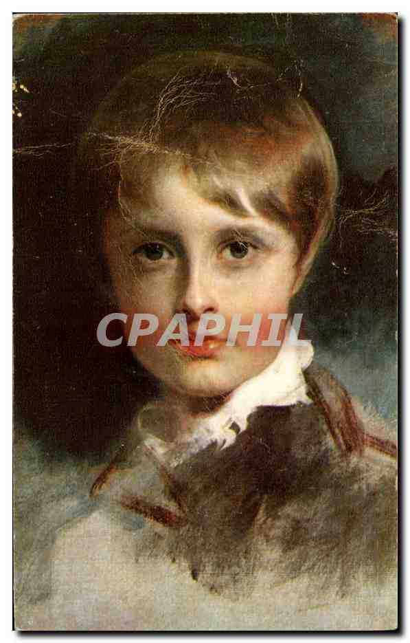 Portrait d'enfant — Thomas Lawrence — Édité par le Comité National de l'Enfance, série -56-