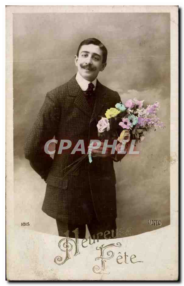 CPA Fantaisie Homme 