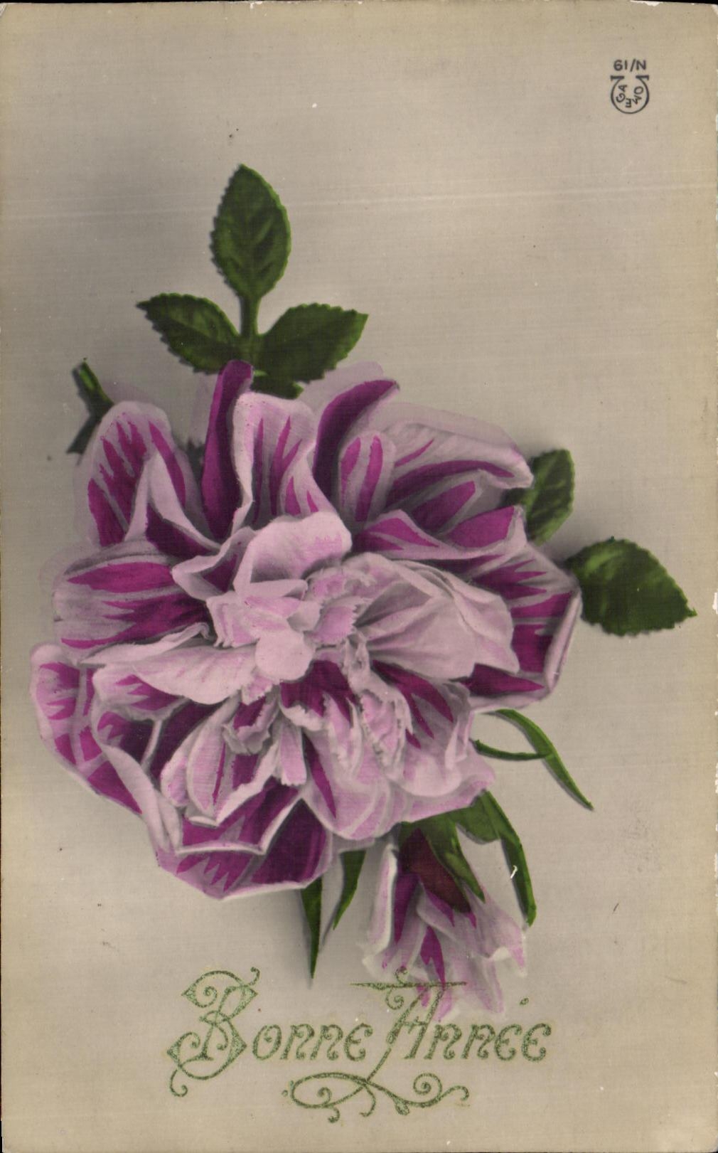 CPA Fantaisie Fleurs 