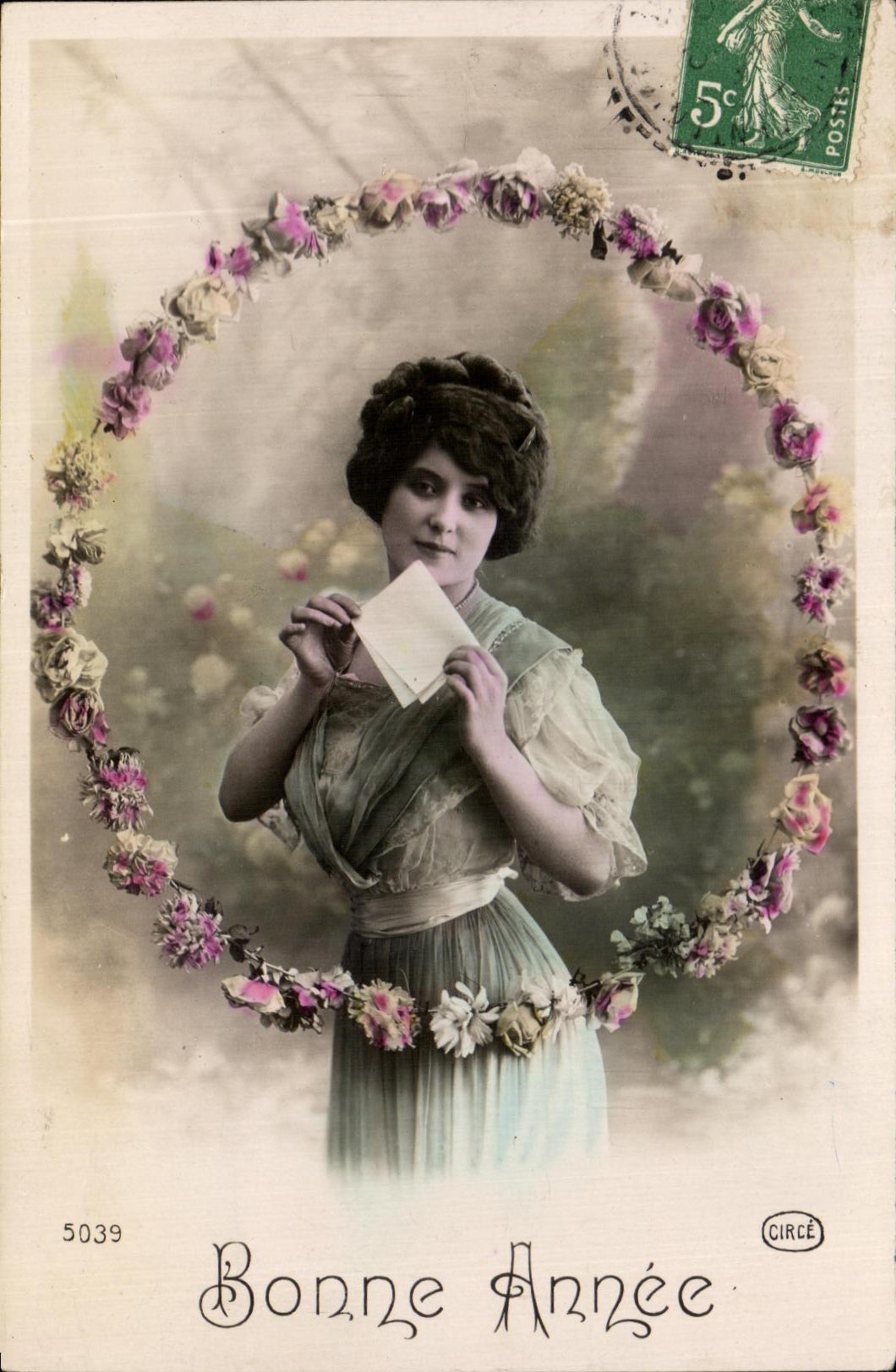 CPA Fantaisie Femme 