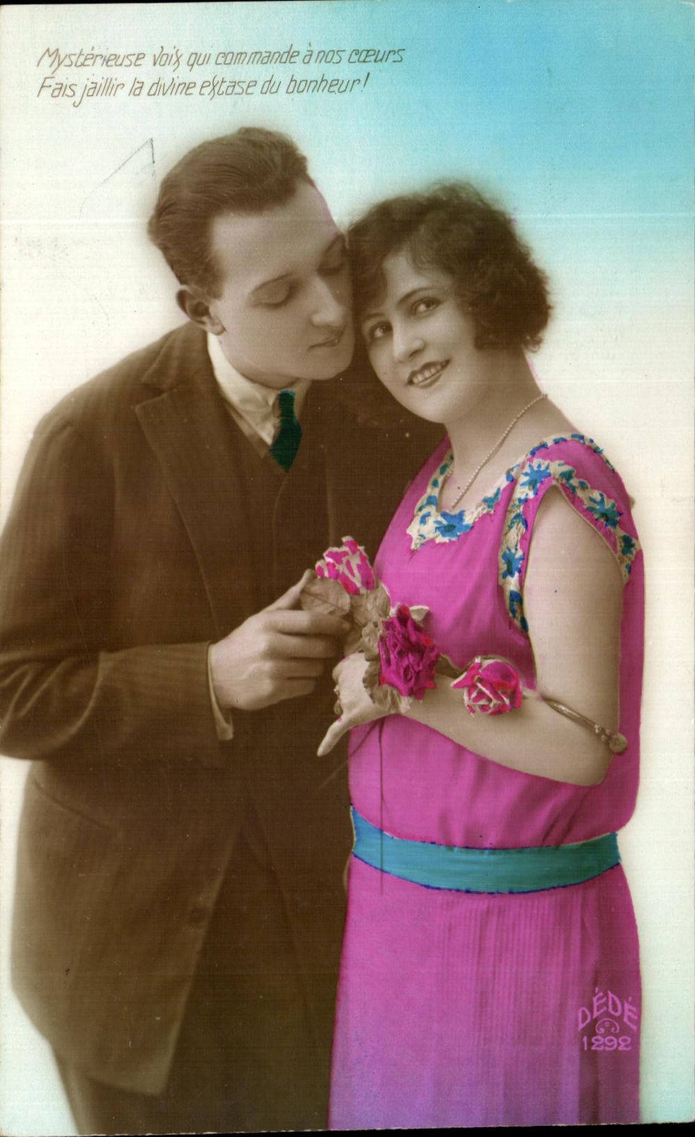 CPA Fantaisie Femme 