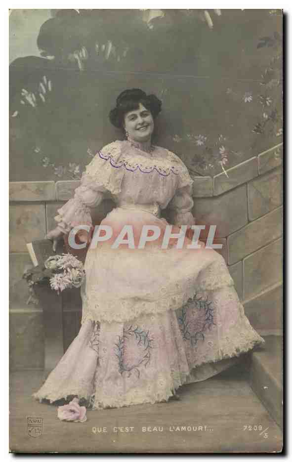CPA Fantaisie Femme 