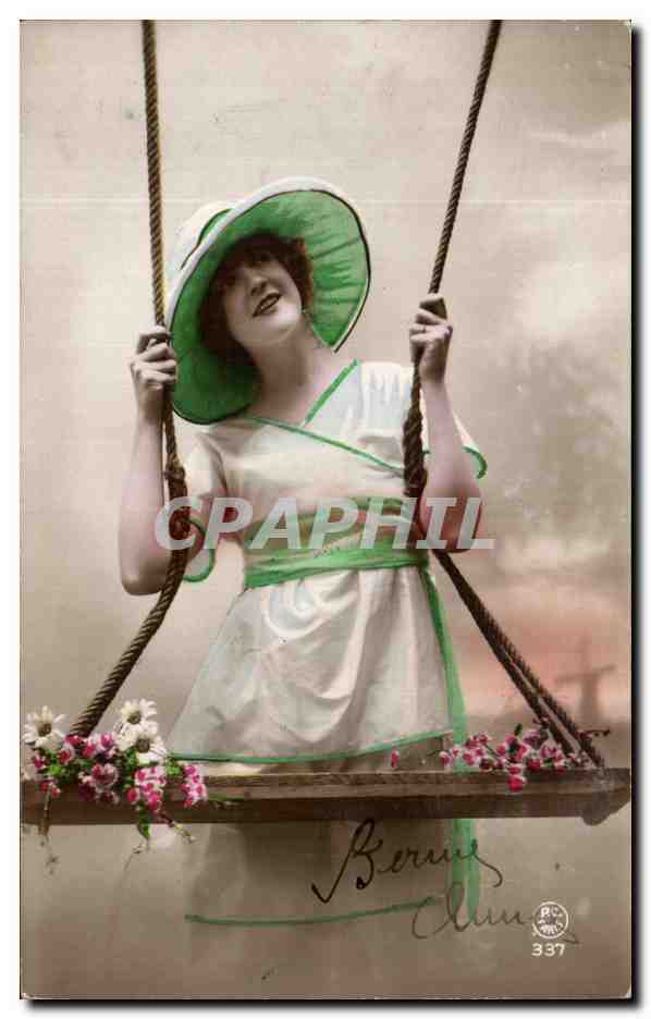 CPA Fantaisie Femme 