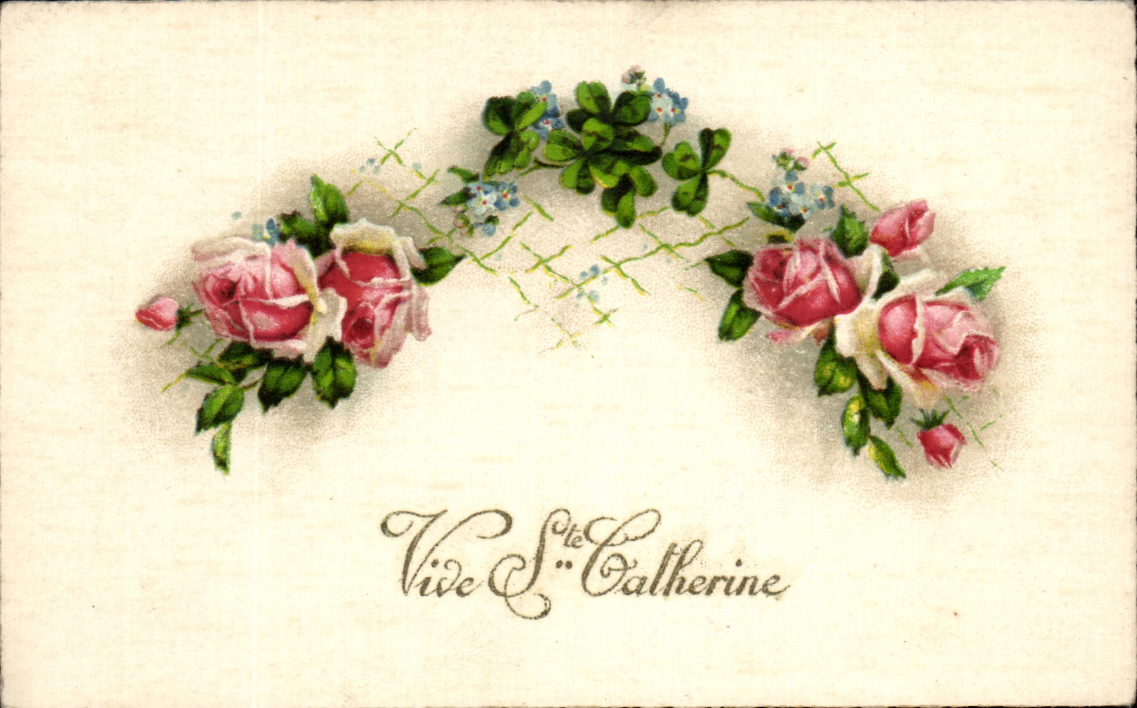 CPA Fantaisie Fleurs 