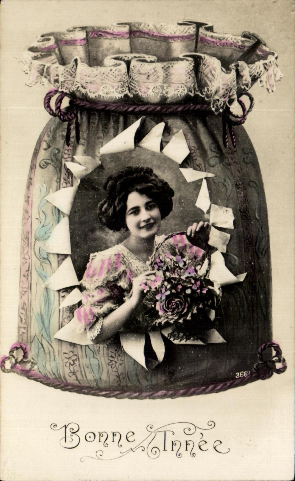 CPA Fantaisie Femme 
