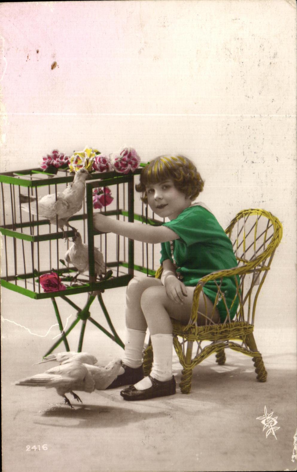 CPA Fantaisie Enfant Colombes 