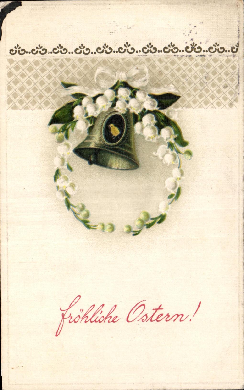 CPA Fantaisie Fleurs Muguet