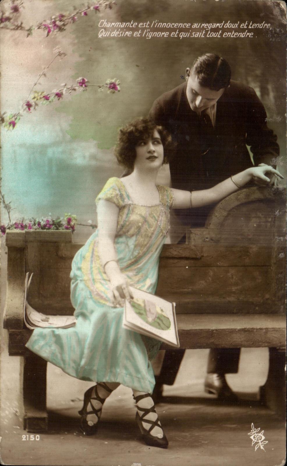 CPA Fantaisie Femme 