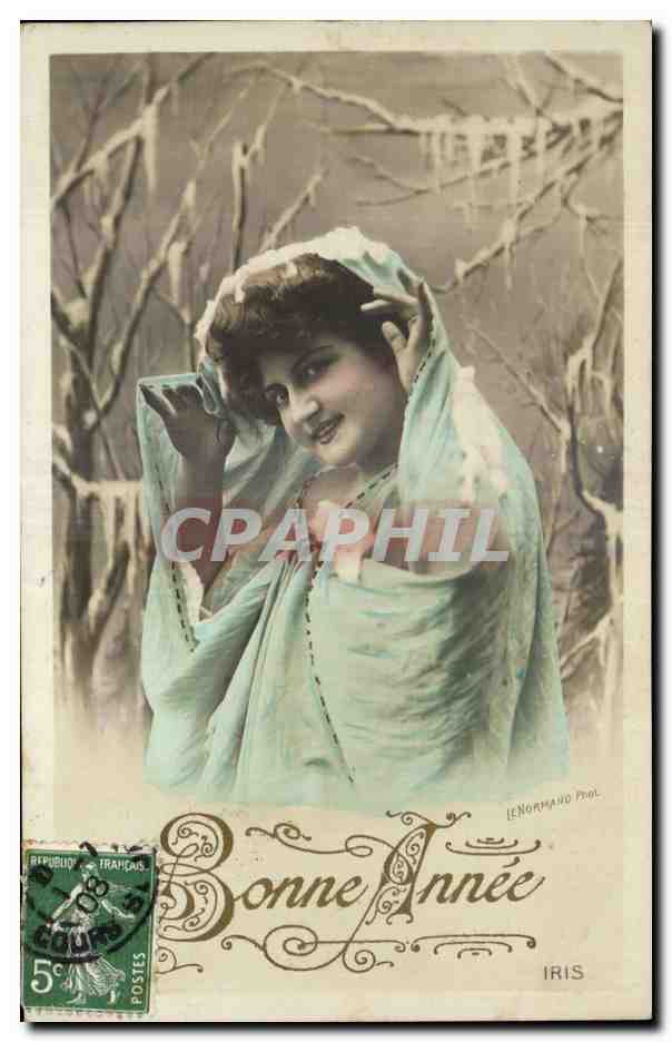 CPA Fantaisie Femme 