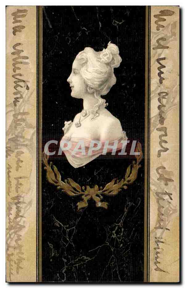 CPA Fantaisie Femme 