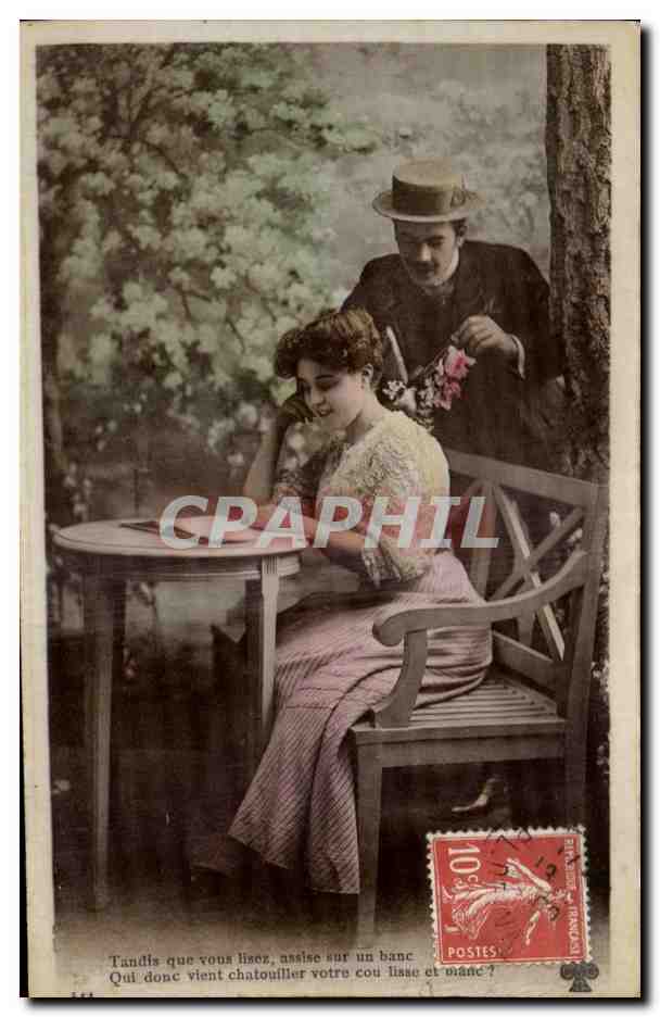 CPA Fantaisie Femme 